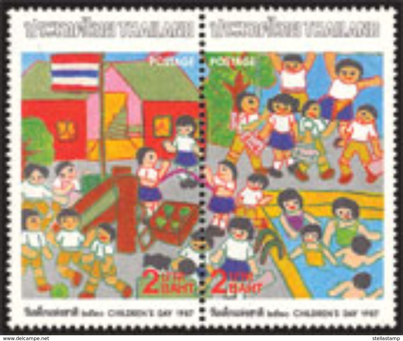 Thailand Stamp 1987 Children Day - Thailand