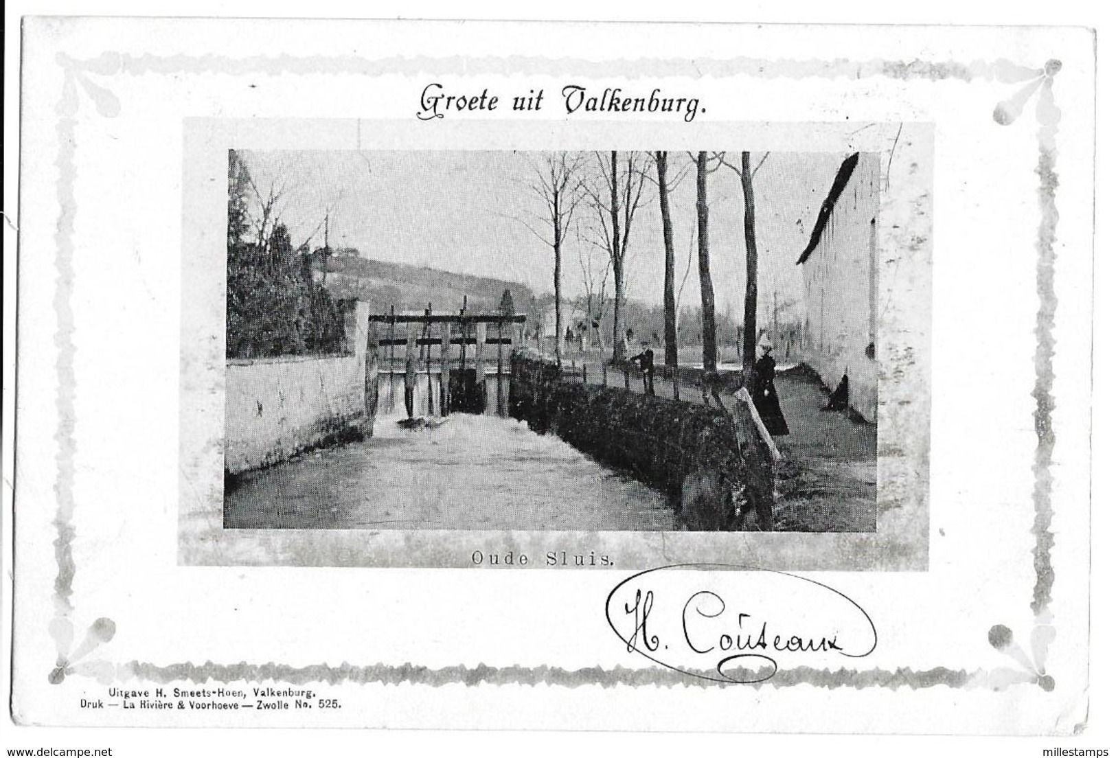 1 Ansichtkaart 1902 - Groete Uit Valkenburg - Oude Sluis - Valkenburg