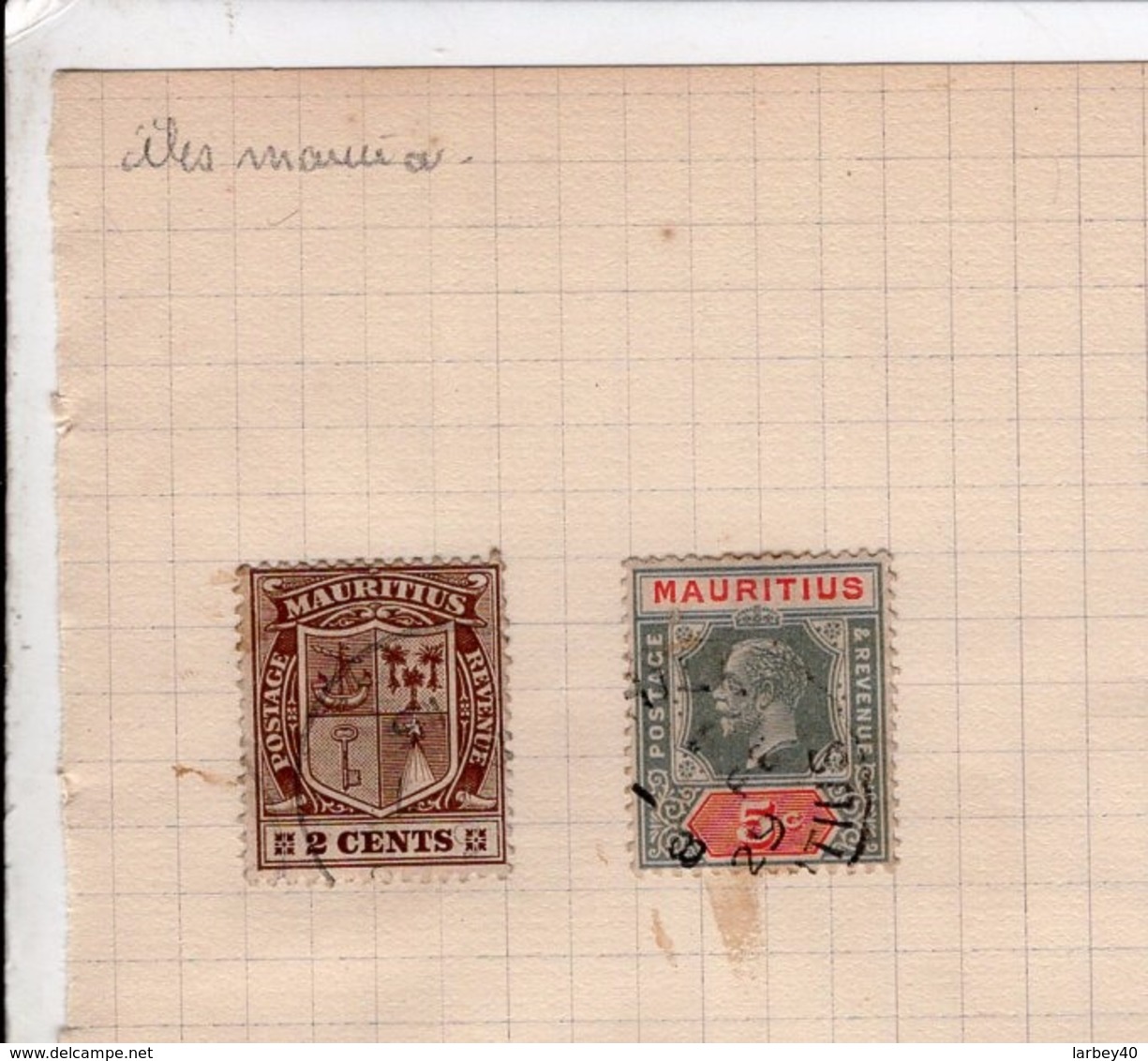 2 Timbre Mauritius - Maurice (1968-...)