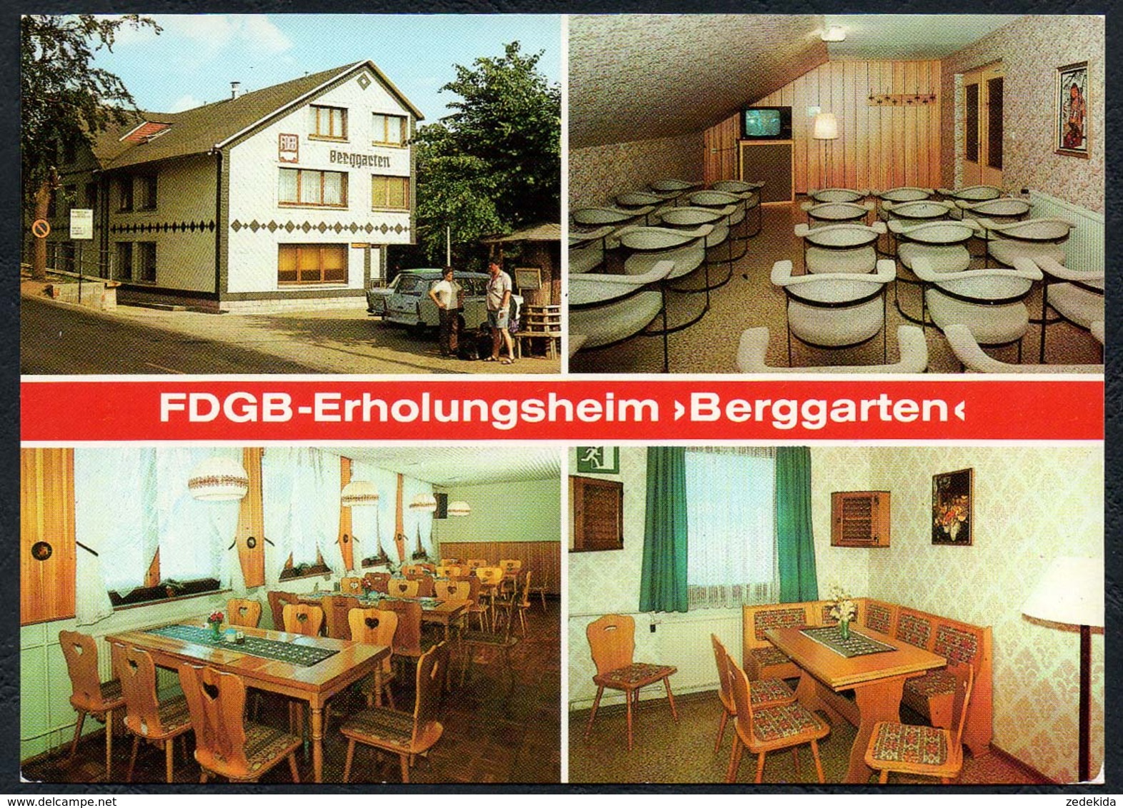 C7973 - TOP Brotterode - FDGB Erholungsheim Berggarten - Verlag Bild Und Heimat Reichenbach - Schmalkalden