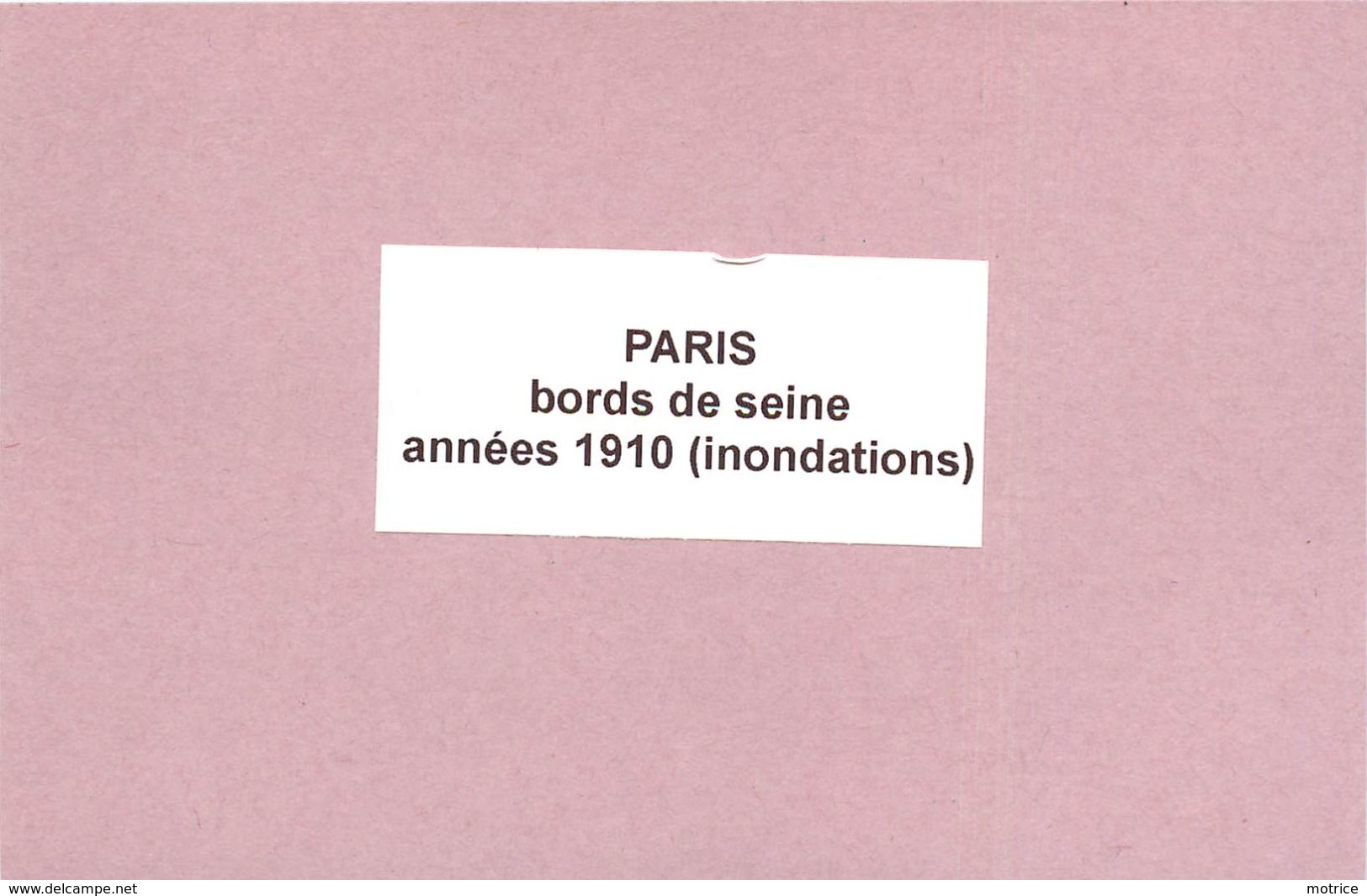 PARIS - Bords De Seine,un Remorqueur ,inondations (photo  Année 1910  Format  10,6cm X 7,8cm) - Orte