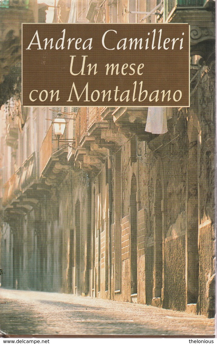 # Andrea Camilleri "Un Mese Con Montalbano" Edizione CDE Su Licenza Mondadori 1999 - Gialli, Polizieschi E Thriller