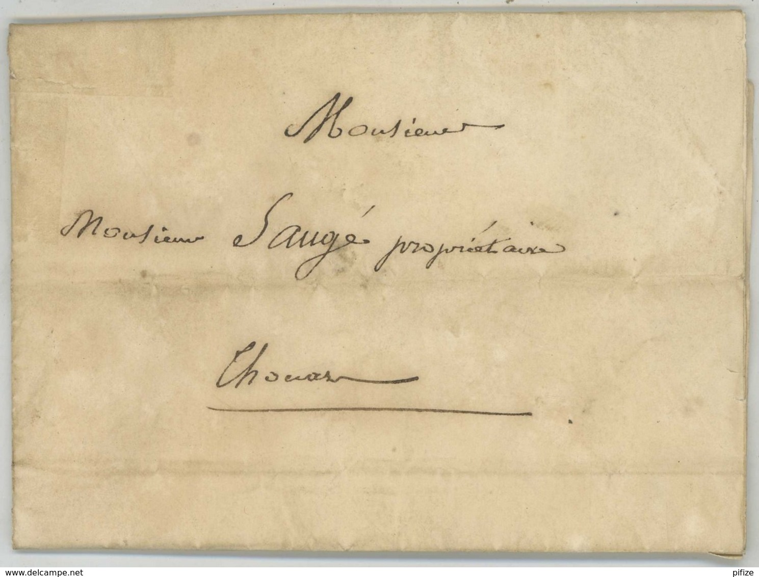 Monarchie De Juillet. Allocation D'une Indemnisation à Un Condamné Politique Sous La Restauration . Saugé à Thouars 1834 - Documents Historiques