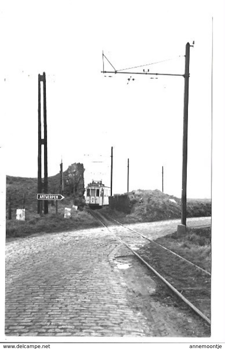 Oorderen - Tram Oorderen-Zandvliet Lijn 77 (Foto). - Antwerpen