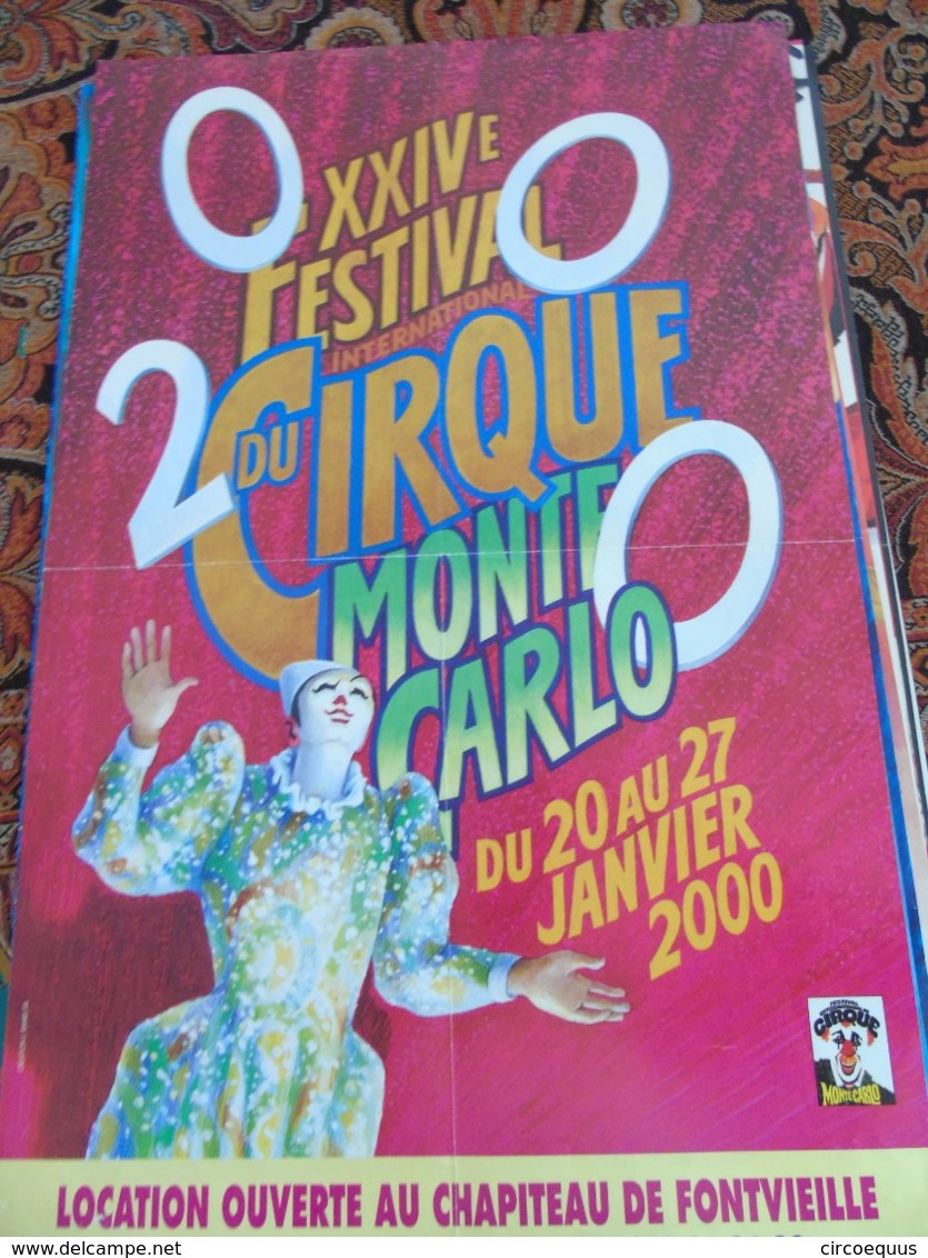 Festival Monaco Monte Carlo Cirque Circus Circo Zirkus - Autres & Non Classés