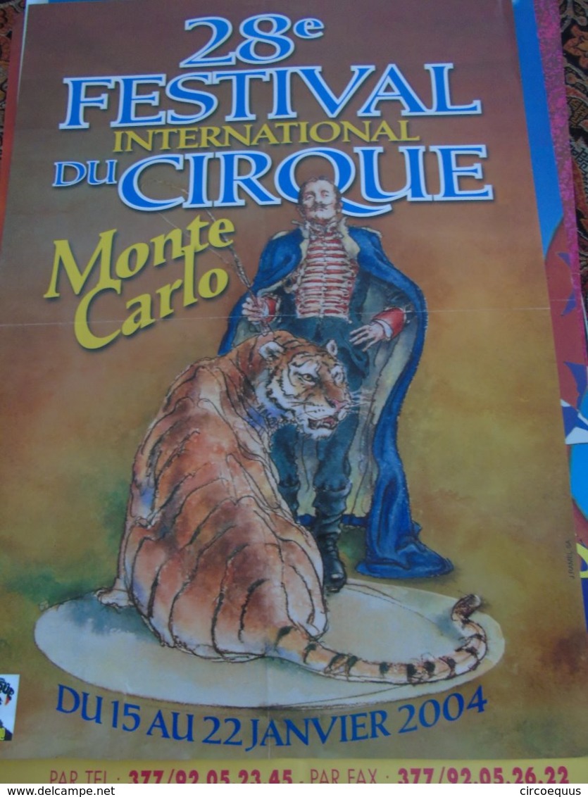 Festival Circus Cirque Circo Zirkus Monte Carlo Monaco - Andere & Zonder Classificatie