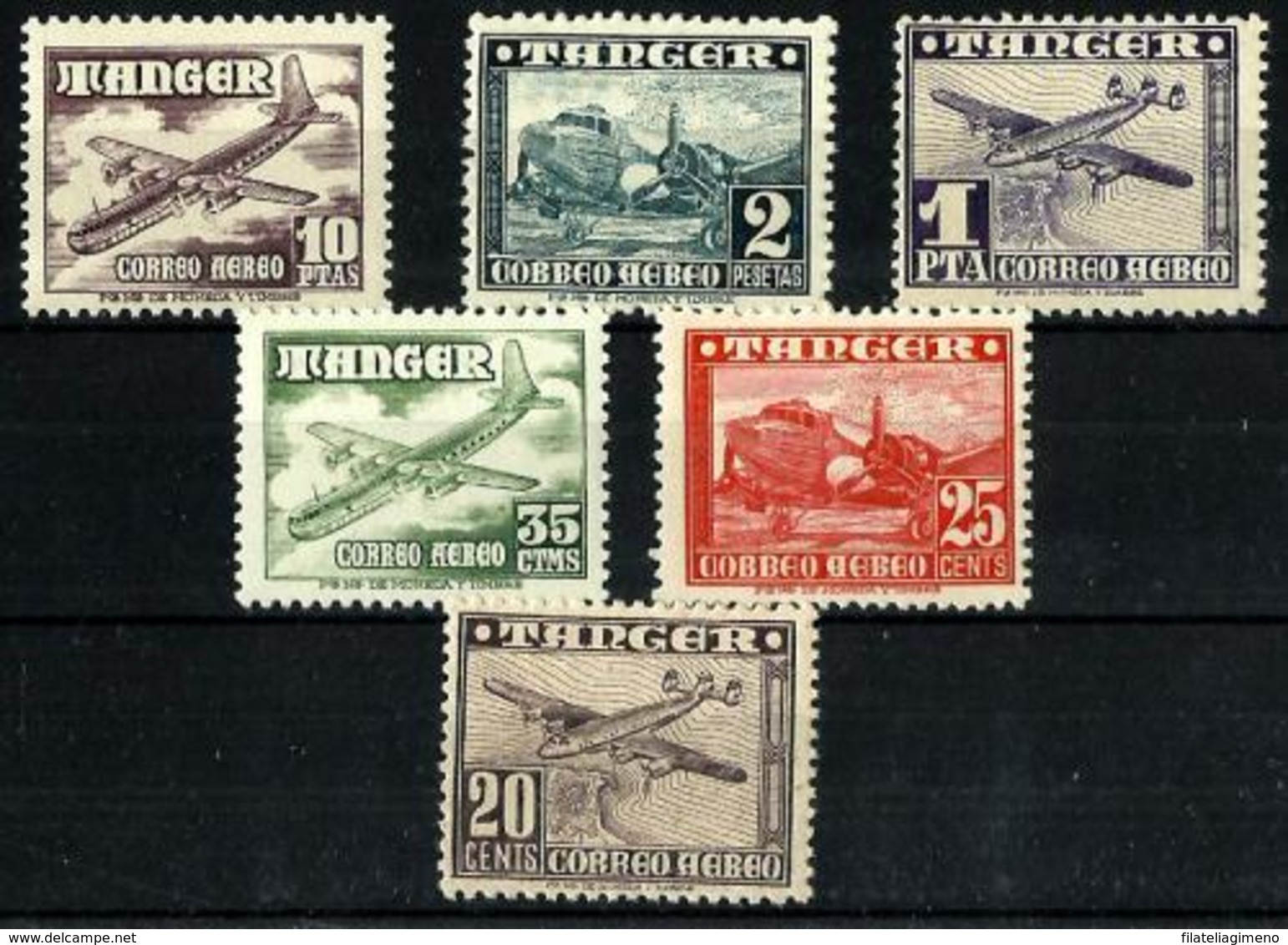 Tanger Nº 166/71 En Nuevo - Spanish Morocco