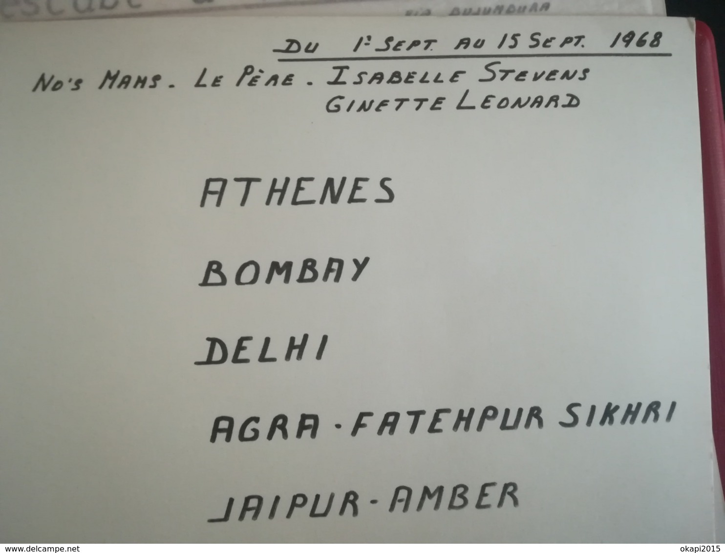 HÔTESSE DE L AIR SABENA VOYAGES KINSHASA  GRÈCE ESPAGNE INDE ETC. 135 PHOTOS DES ANNÉES 1960 MAJORITAIREMENT COULEURS