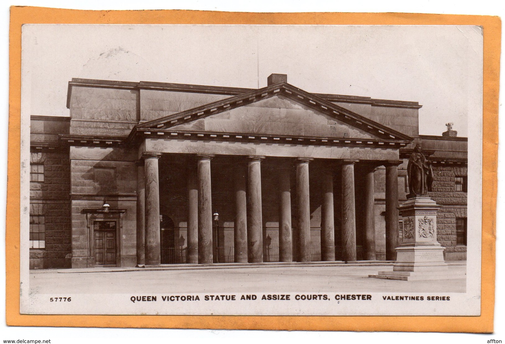 Chester UK 1908 Real Photo Postcard - Chester