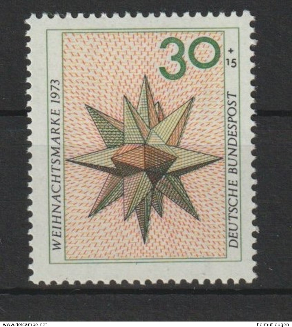 MiNr. 790 Deutschland Bundesrepublik Deutschland 1973, 9. Nov. Weihnachten. - Ungebraucht