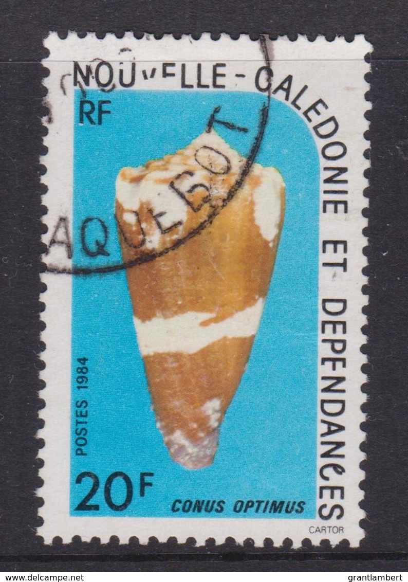 New Caledonia 1984 Sea Shells 20f Used  SG 724 - Oblitérés