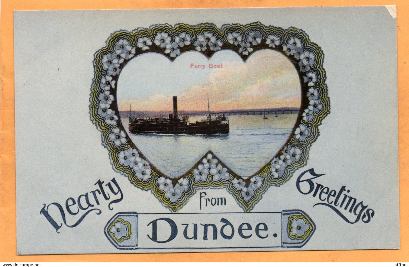 Dundee UK 1908 Postcard - Angus