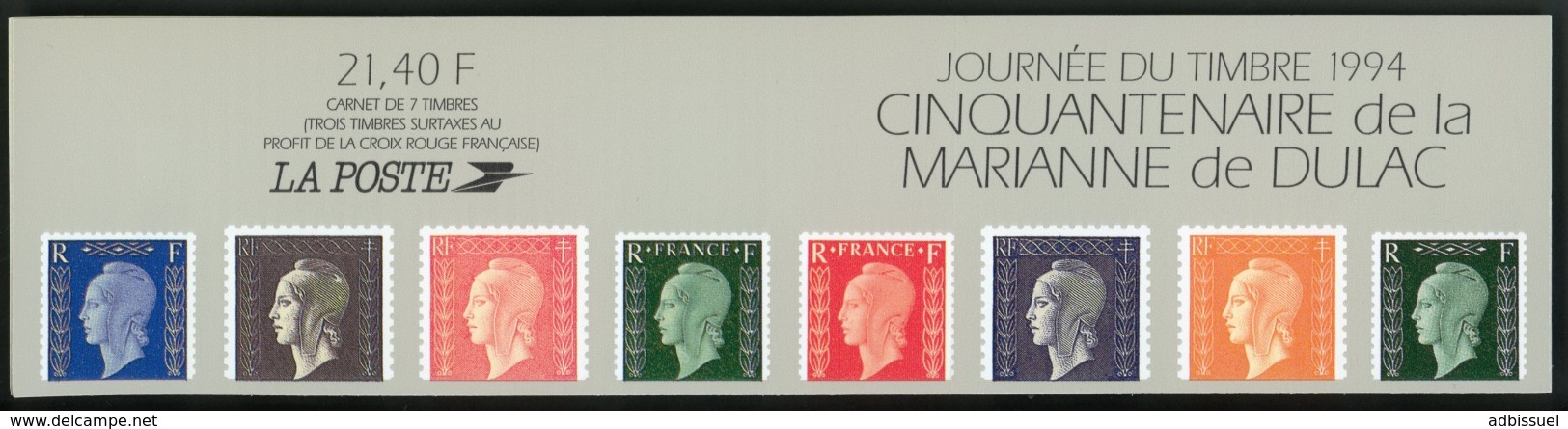 BC 2865 NEUF TB / 1994 Journée Du Timbre Marianne De Dulac / Valeur Timbres : 19.6F Soit 2.98€ - Tag Der Briefmarke