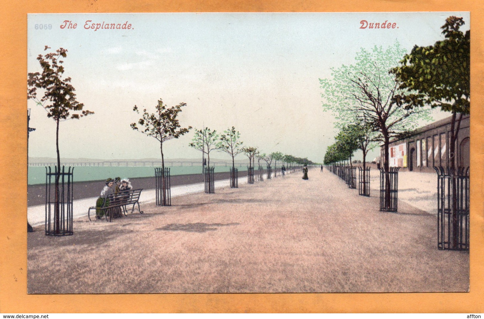 Dundee UK 1908 Postcard - Angus