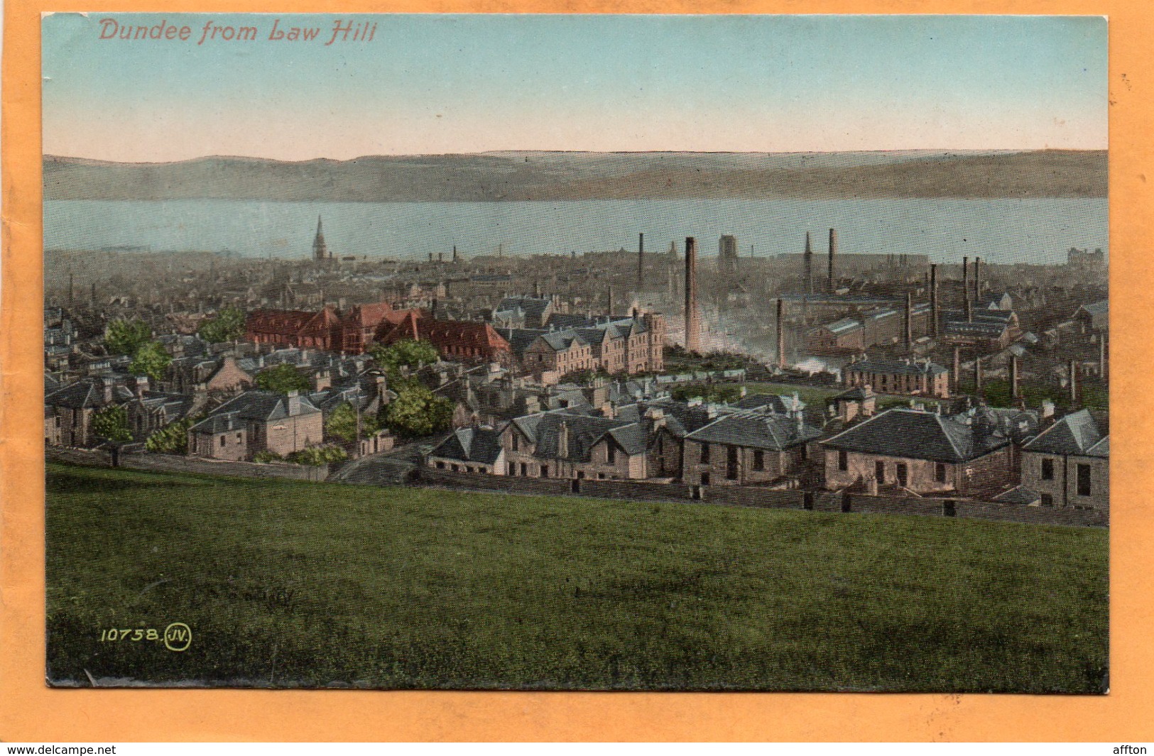 Dundee UK 1908 Postcard - Angus