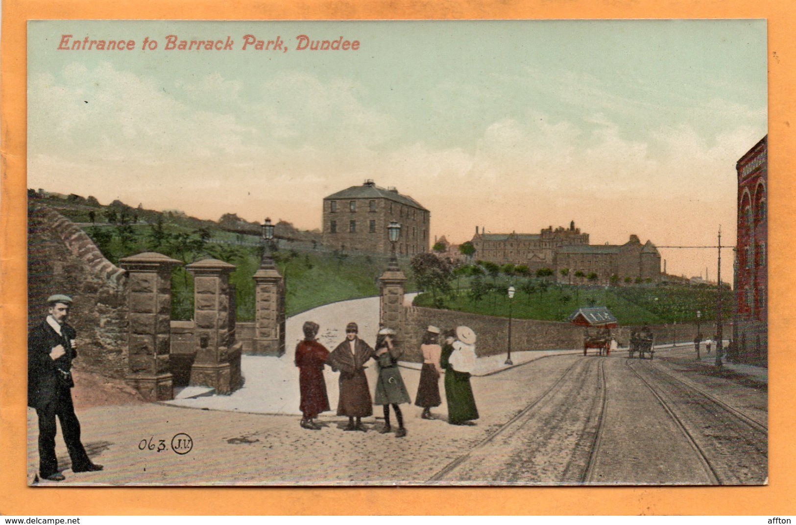 Dundee UK 1908 Postcard - Angus