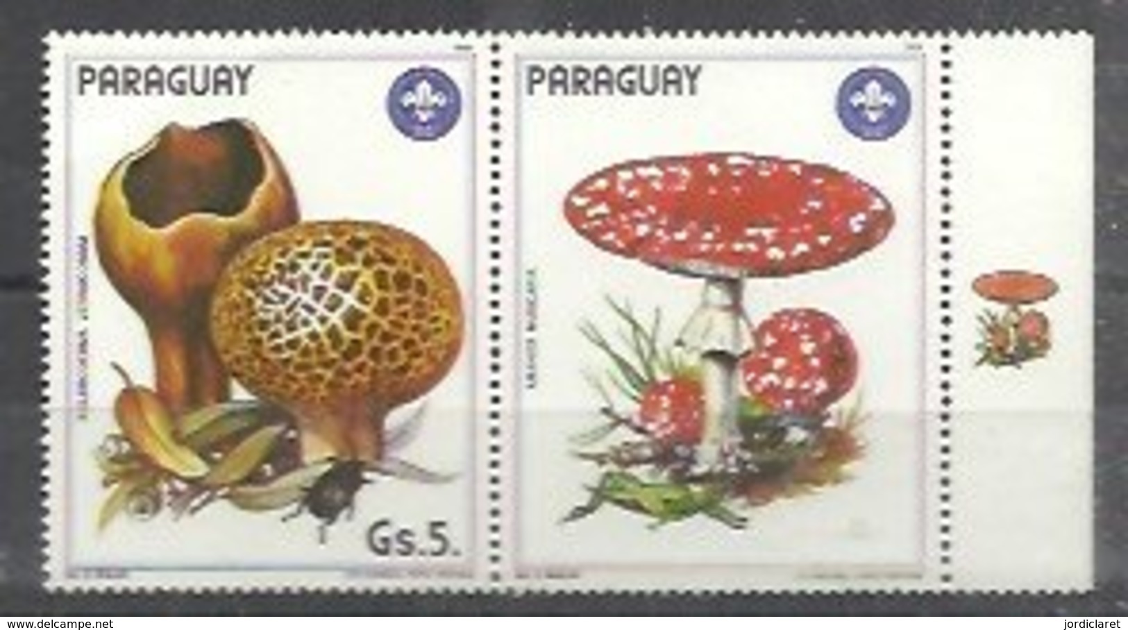 PARAGUAY 1984 - Hongos