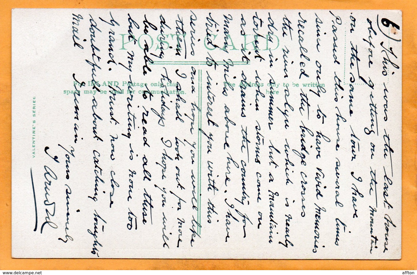 Mold UK 1908 Postcard - Flintshire