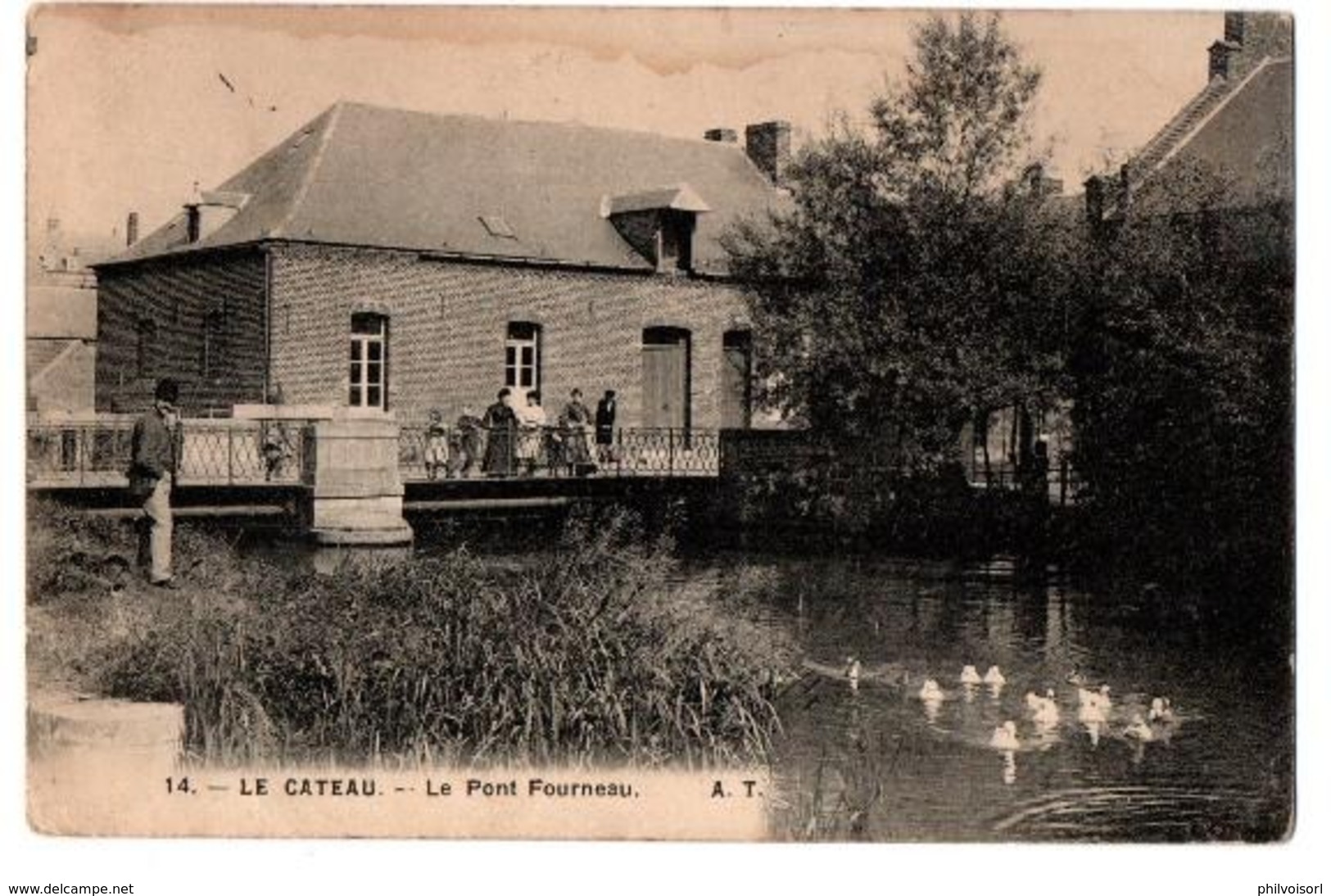 LE CATEAU LE PONT FOURNEAU ANIMEE - Le Cateau