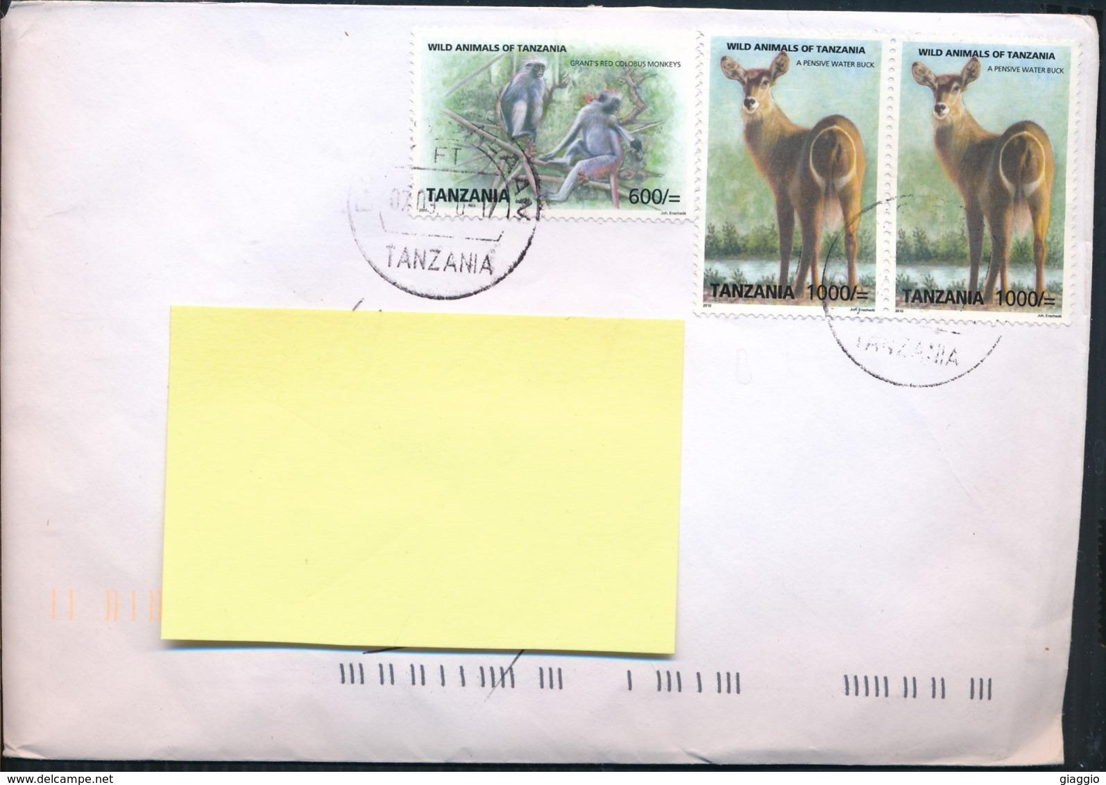 °°° TANZANIA 2017 POSTAL HISTORY °°° - Tanzania (1964-...)