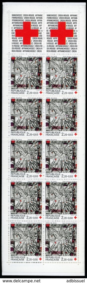 BC 2035 NEUF TB / Croix Rouge 1986 "Vieira Da Silva" / Valeur Timbres : 22F Soit 3.35€. - Croix Rouge