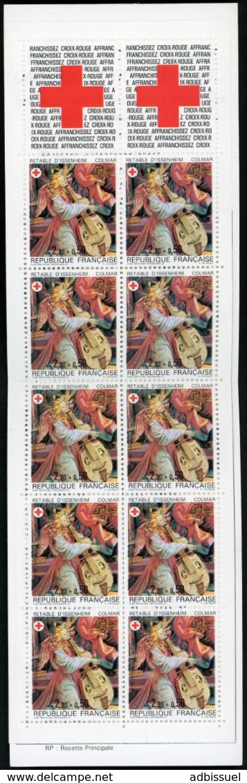 BC 2034 NEUF TB / Croix Rouge 1985 "Retable D'Issenheim, Colmar" / Valeur Timbres : 22F Soit 3.35€. (Carnet Plié) - Croix Rouge