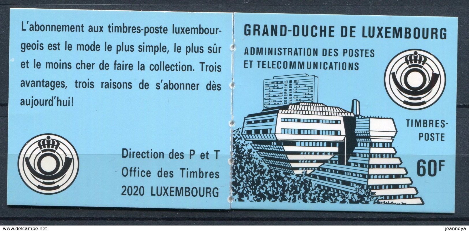 LUXEMBOURG - CARNET N° C1106 DE 1986 - LUXE - Booklets