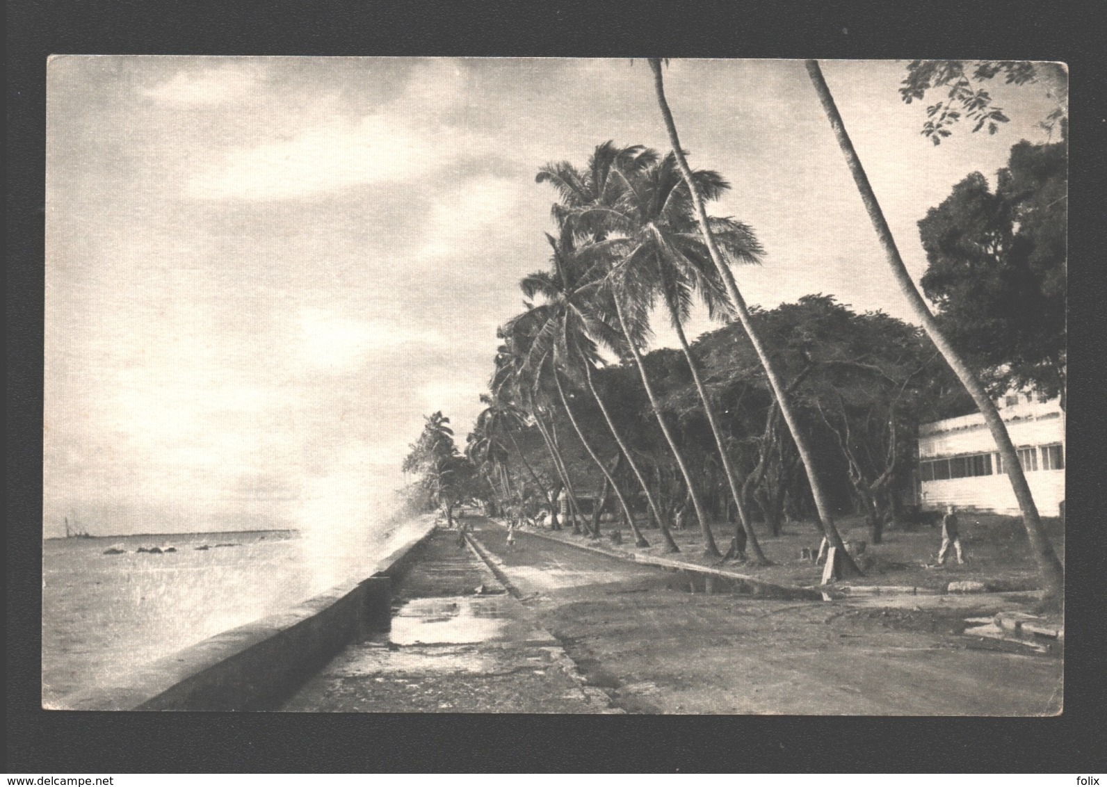 Conakry / Guinée Française - Le Boulevard Lagunaire à Conakry - Guinée Française