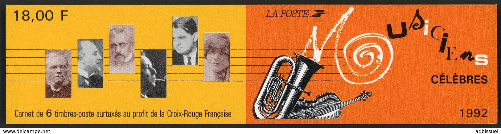 BC 2753 A NEUF TB / 1992 Musiciens Célèbres / Valeur Timbres : 15f Soit 2.28€ - Personnages