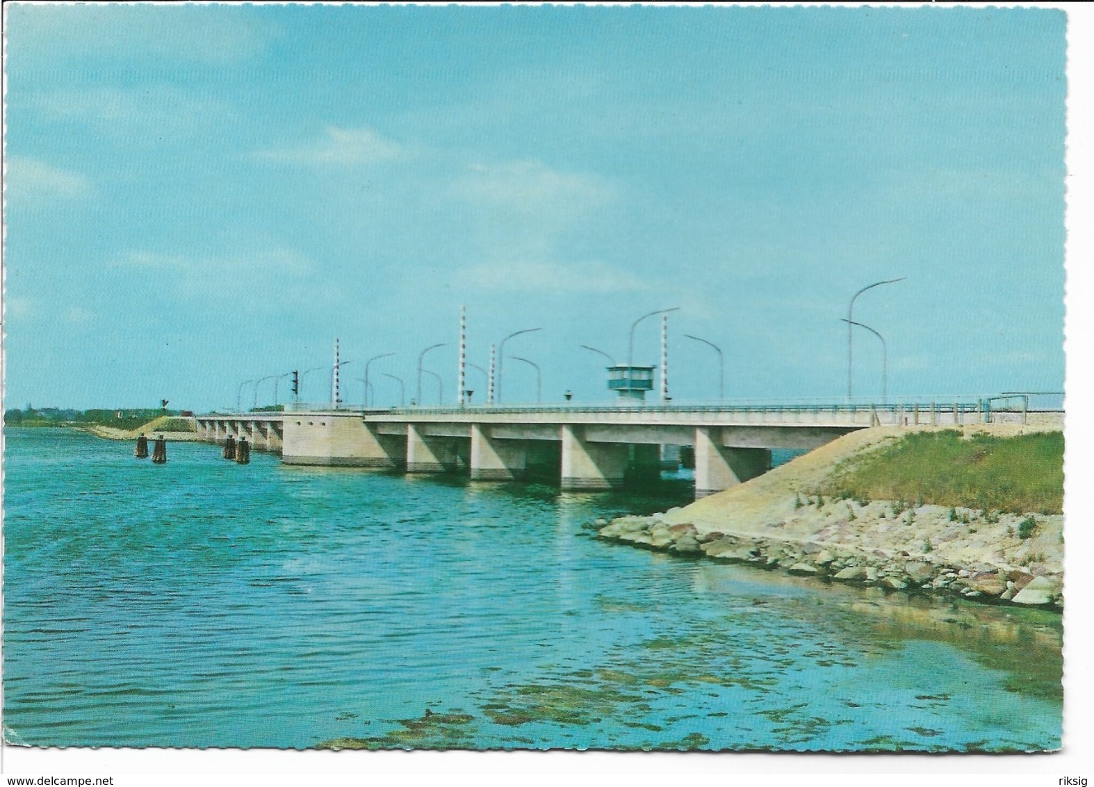 Frederik IX Bridge. Nykøbing Denmark.   B-3693 - Bridges