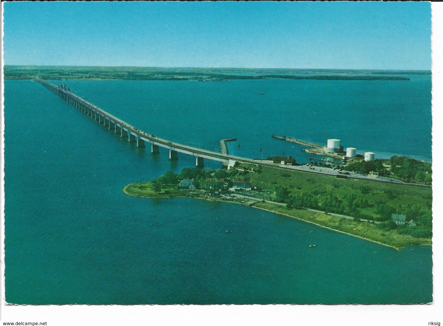 The Storstrom Bridge. Denmark.   B-3694 - Ponts