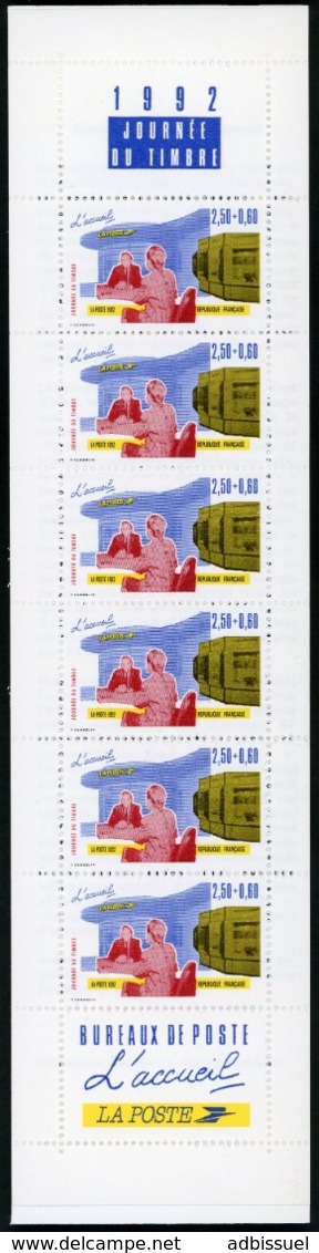 BC 2744 A NEUF TB / 1992 Journée Du Timbre "Bureaux De Poste, L'acceuil" / Valeur Timbres : 15F Soit 2.29€ - Journée Du Timbre