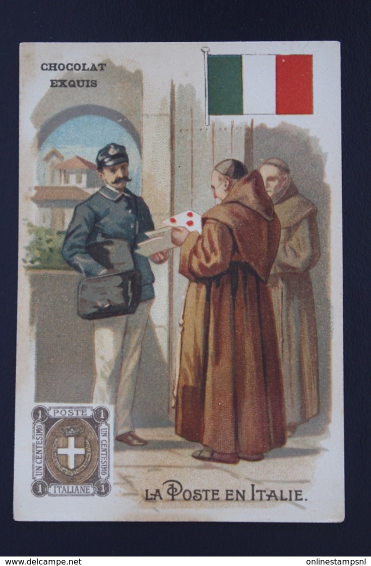 Italy collection of colourfull advertising cards circa 1908