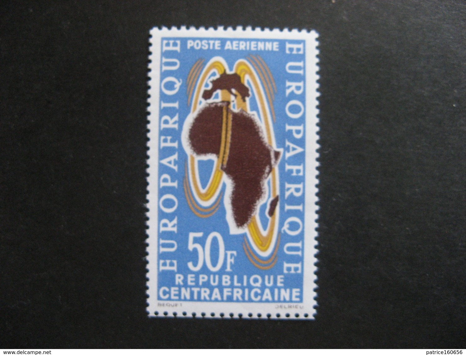 A). République Centrafricaine - TB PA N° 16, Neuf XX. - Centrafricaine (République)