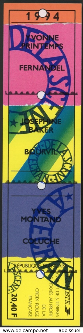 BC 2903 NEUF TB / PERSONNAGES Célèbres 1994, "De La Scène à L'écran" / Valeur Timbres : 16.8F Soit 2.56€ - Personnages