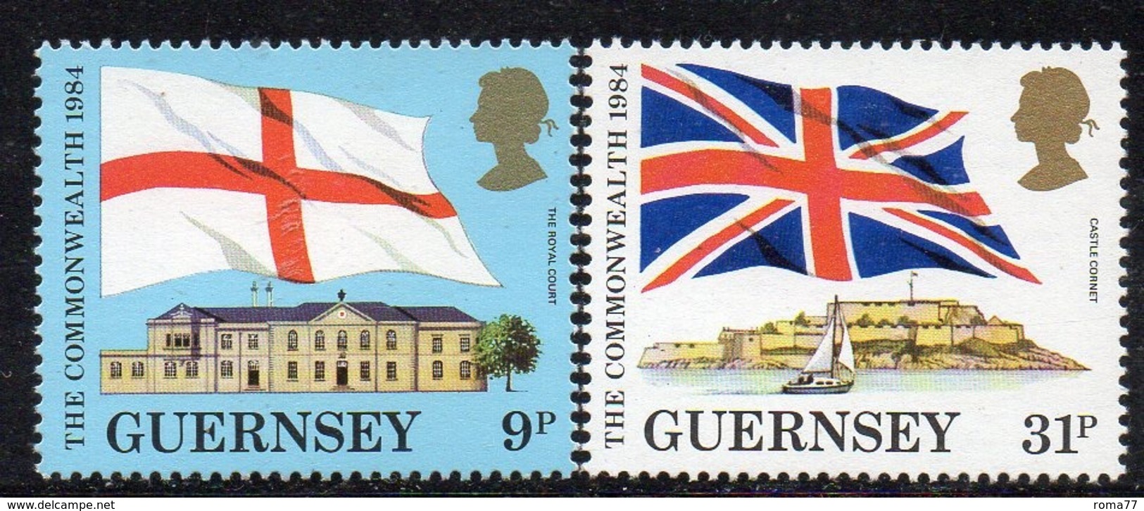 GUERNSEY GUERNESEY 1984, La Serie Unificato N. 288/289 *** MNH (2380A) - Guernsey