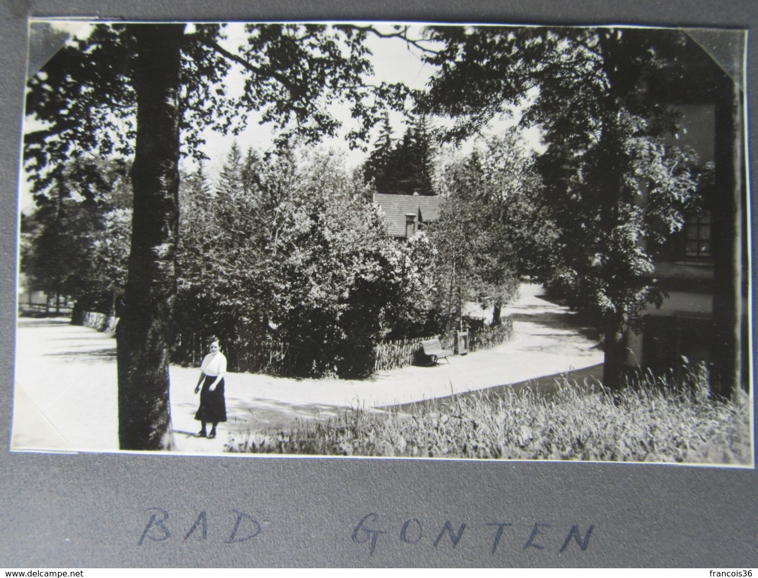 Photographie : Suisse Juin 1942 - BAD GONTEN - Luoghi