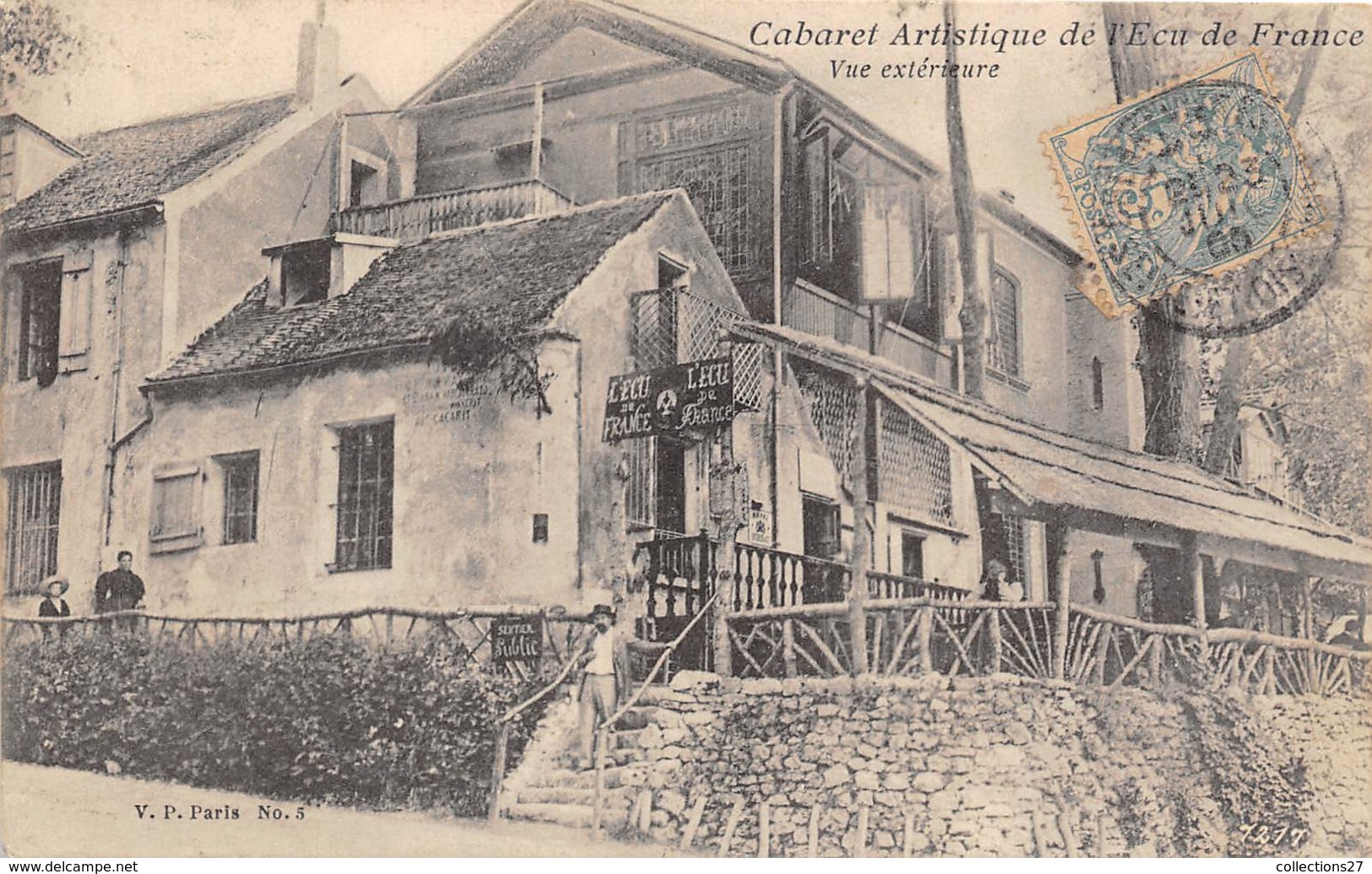 94-CHENNEVIERES- CABARET ARTISTIQUE DE L'ECU DE FRANCE , VUE EXTERIEURE - Chennevieres Sur Marne