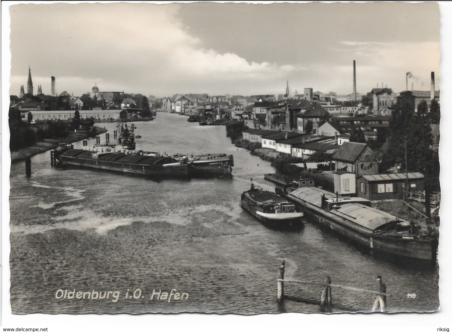 Oldenburg I. O. Hafen. Germany   B-3699 - Oldenburg (Holstein)