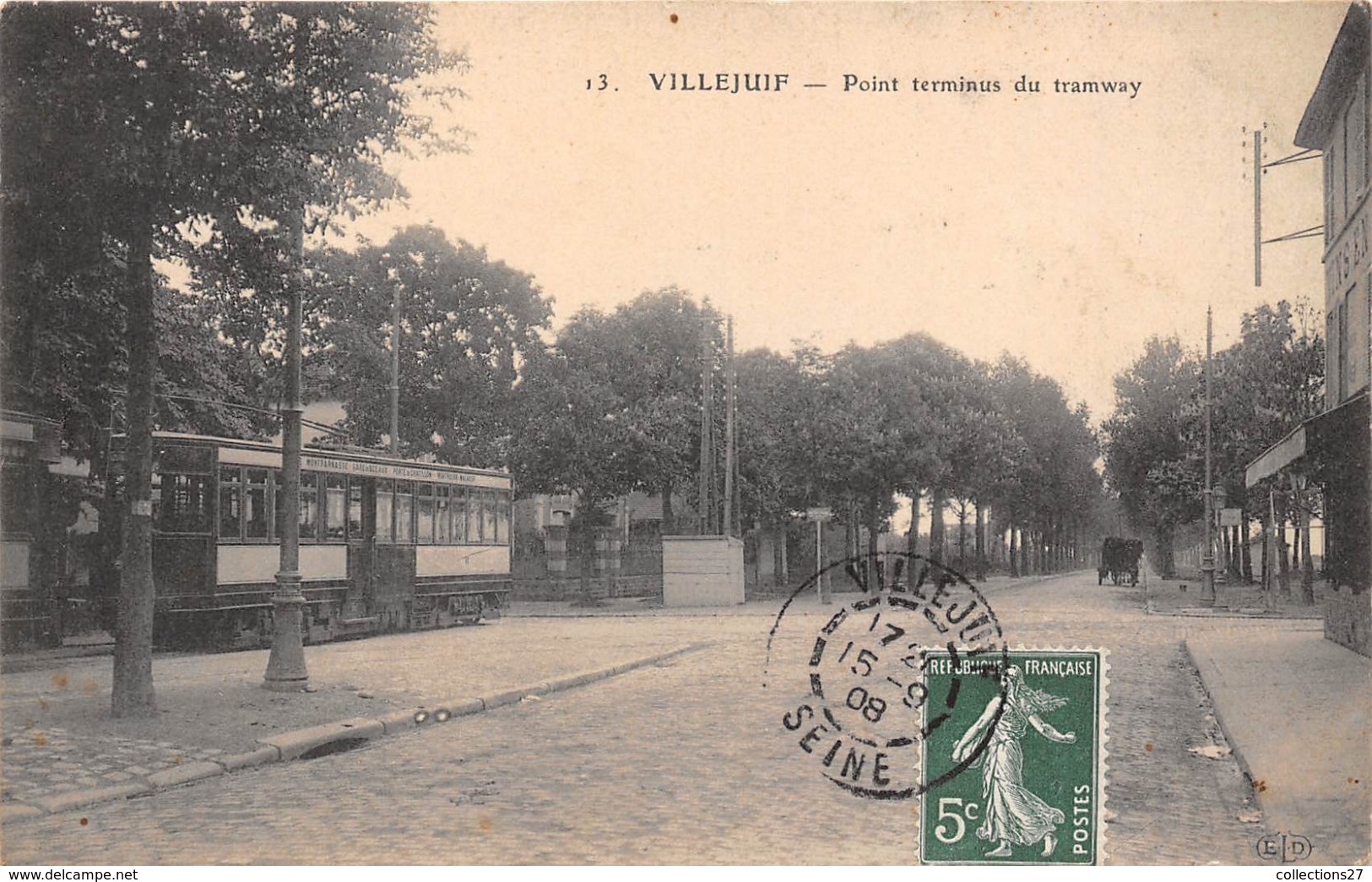 94-VILLEJUIF- PONT TERMINUS DU TRAMWAY - Villejuif