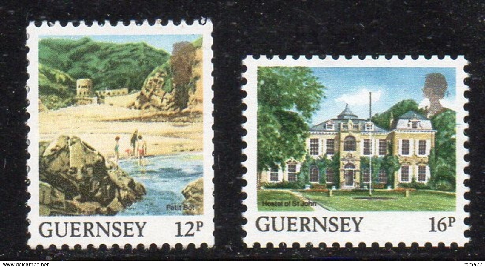 GUERNSEY GUERNESEY 1988, La Serie Unificato N. 417/418 *** MNH (2380A) - Guernsey