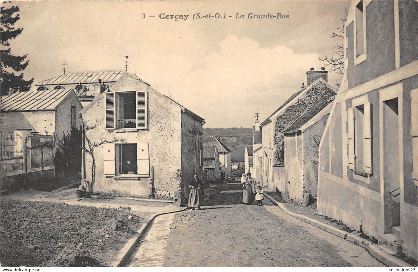 94-CERCAY- LA GRANDE RUE - Villecresnes