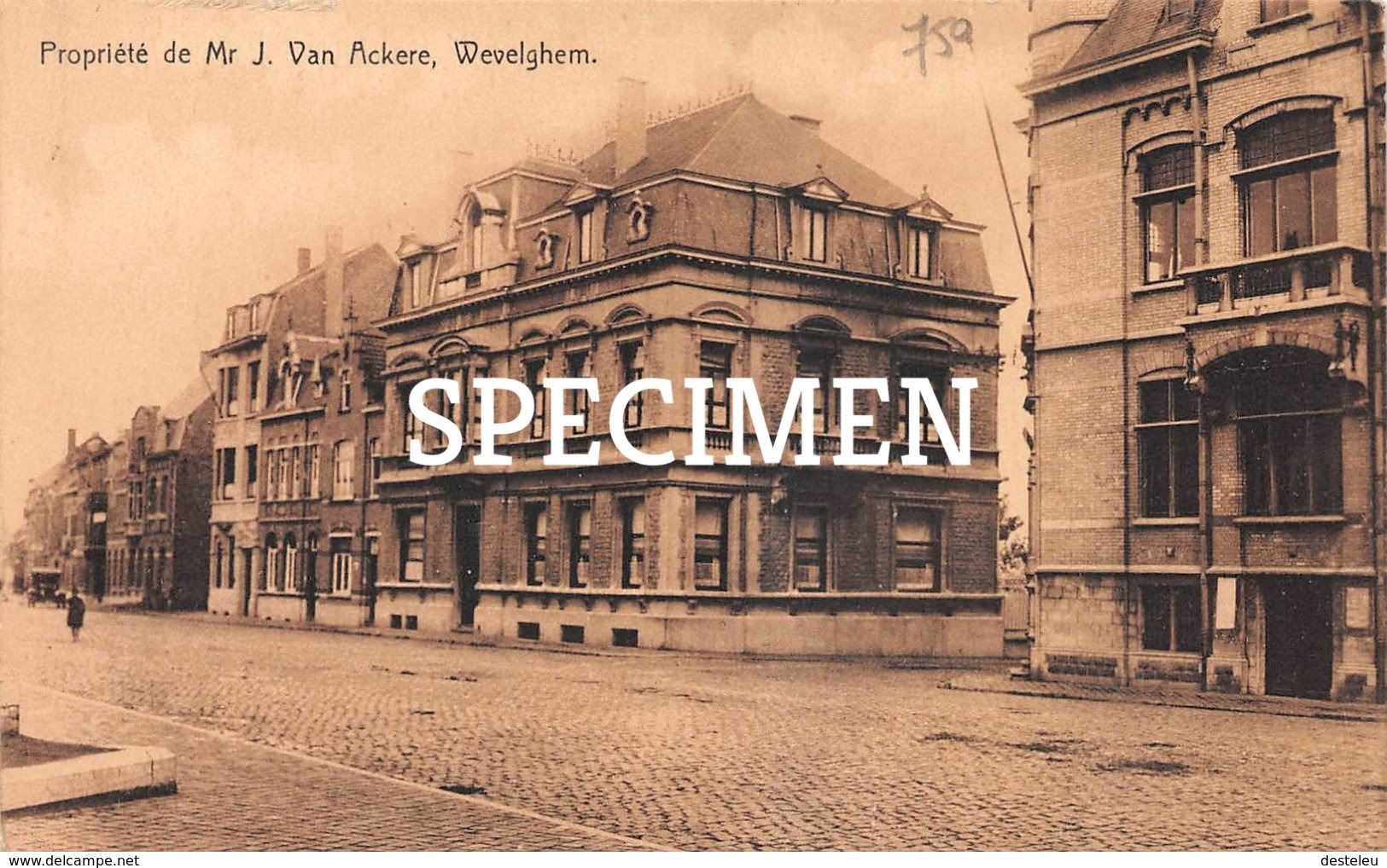 Propriété De Mr J Van Ackere - Wevelgem - Wevelgem