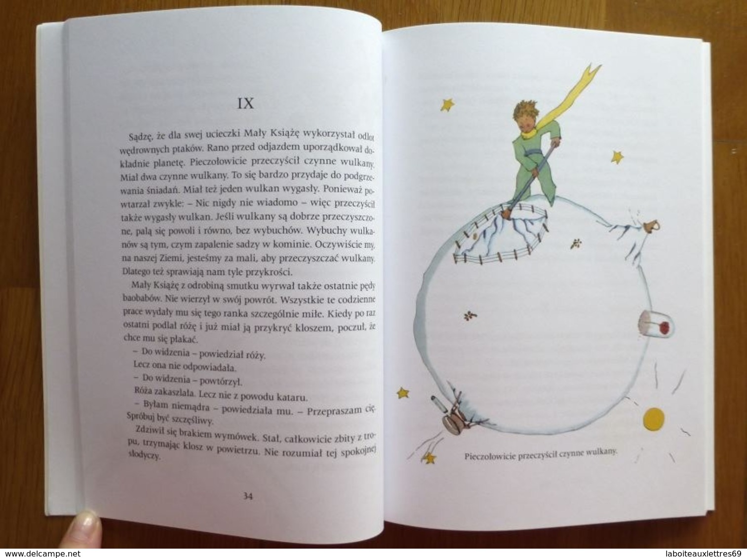 LIVRE LE PETIT PRINCE - A. DE SAINT EXUPERY EN POLONAIS - Cultural