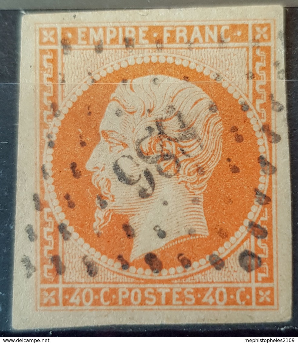 FRANCE 1853 - Canceled - YT 16 - 40c - 1853-1860 Napoléon III