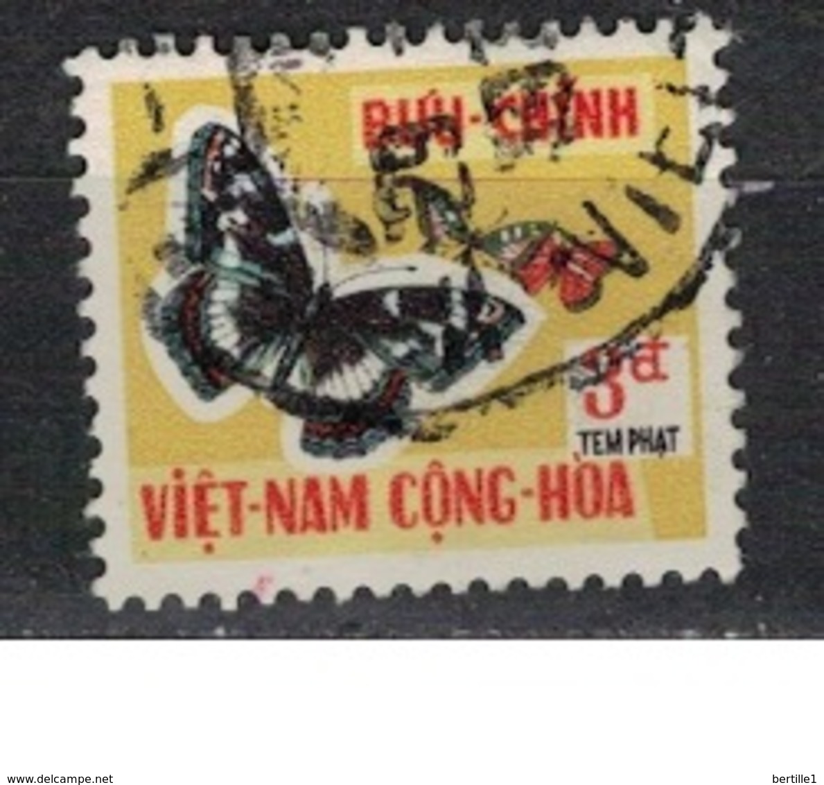 VIETNAM   SUD               N°     YVERT    TAXE 18   OBLITERE              ( Ob  4/ K  ) - Viêt-Nam