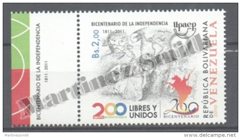 Venezuela 2011 Yvert 2997, America UPAEP - MNH - Venezuela