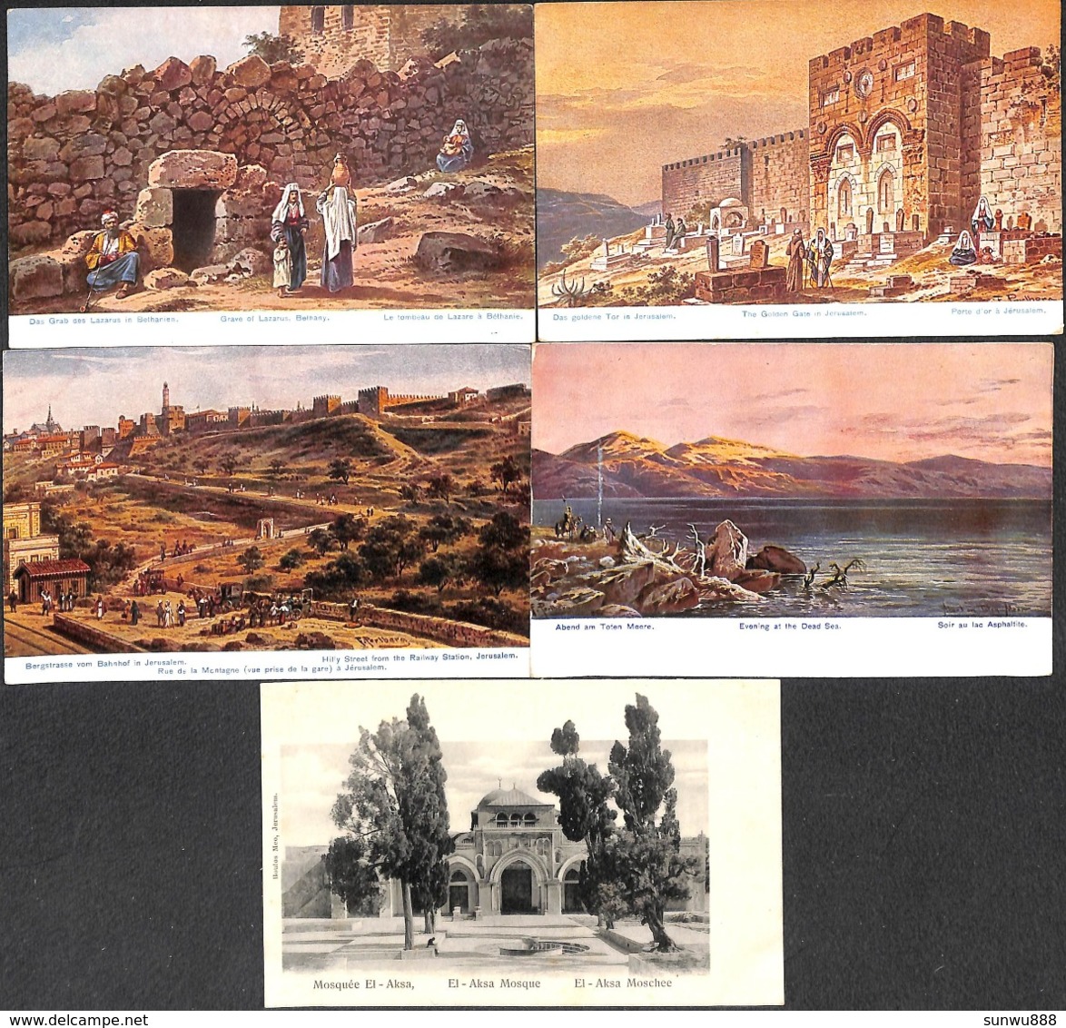 Israel - Lot Of 5 Postcards (see Scans) - Israel