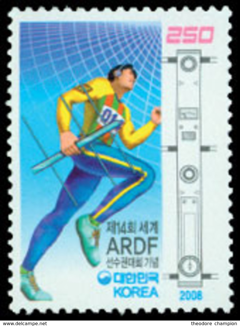 COREE DU SUD 14è ARDF Radio Amateur 08 1v Neuf ** MNH - Corée Du Sud