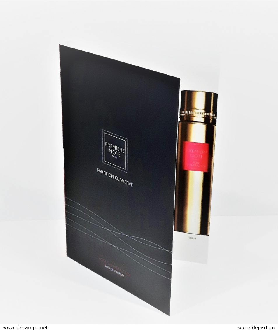 échantillons De Parfum Tubes Sur Cartes  ROSE SHÉHÉRAZADE De PREMIÈRE NOTE EDP  Spray Tube 2 Ml - Echantillons (tubes Sur Carte)